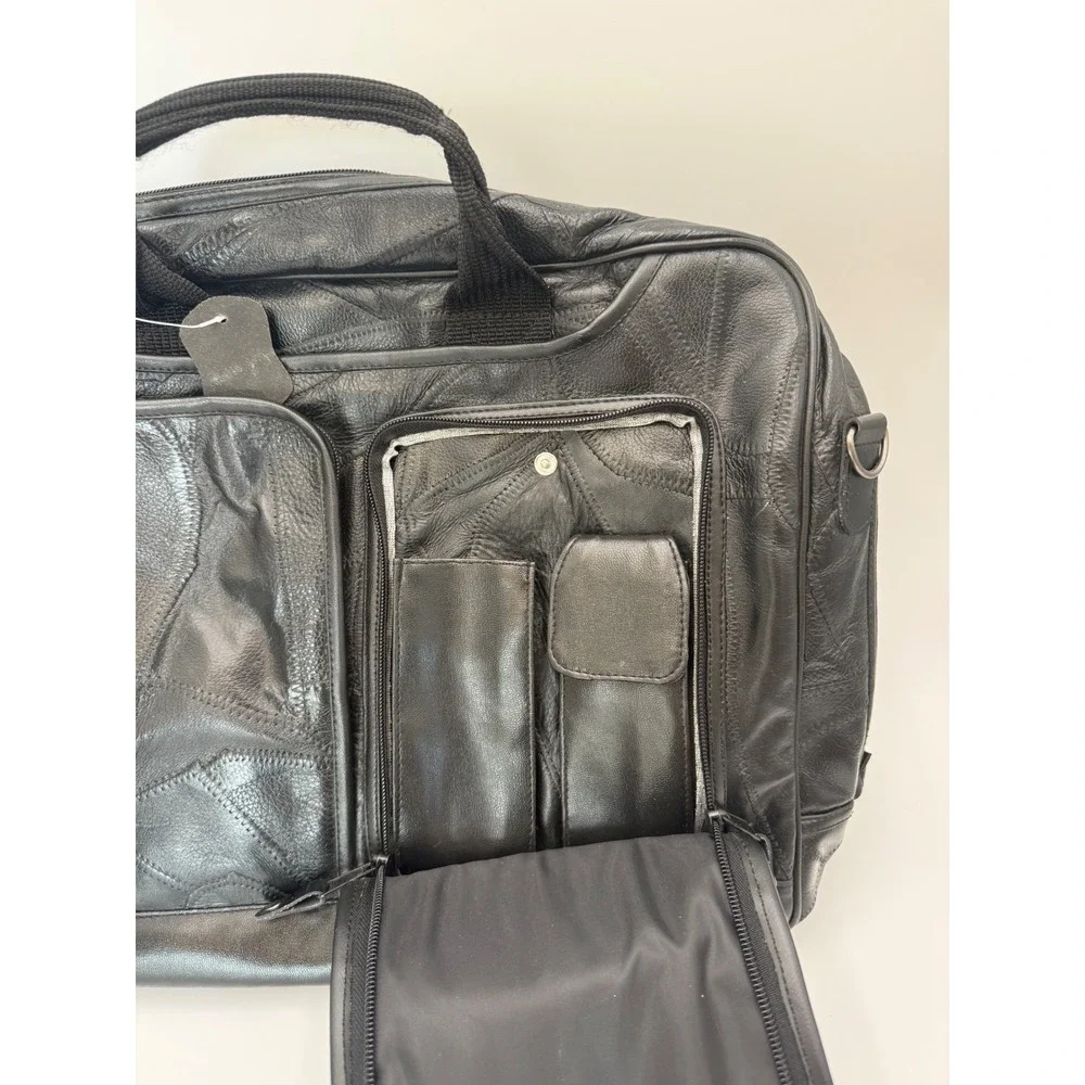 Rampage Sportfishing Yachts Genuine Leather Duffel Bag w/ Strap 19x13